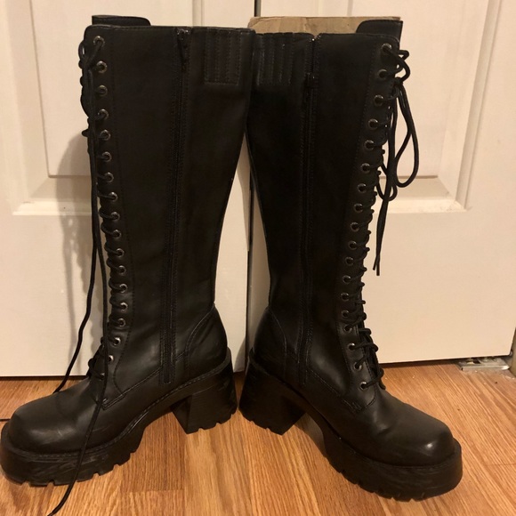 Vintage Bongo Boots Highleg Combat 